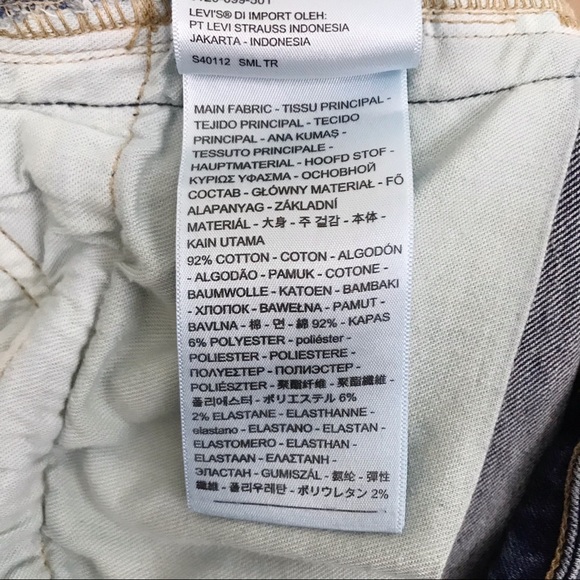 Levi’s 721 High Rise Embroidered Skinny Jeans 28 - Picture 9 of 13